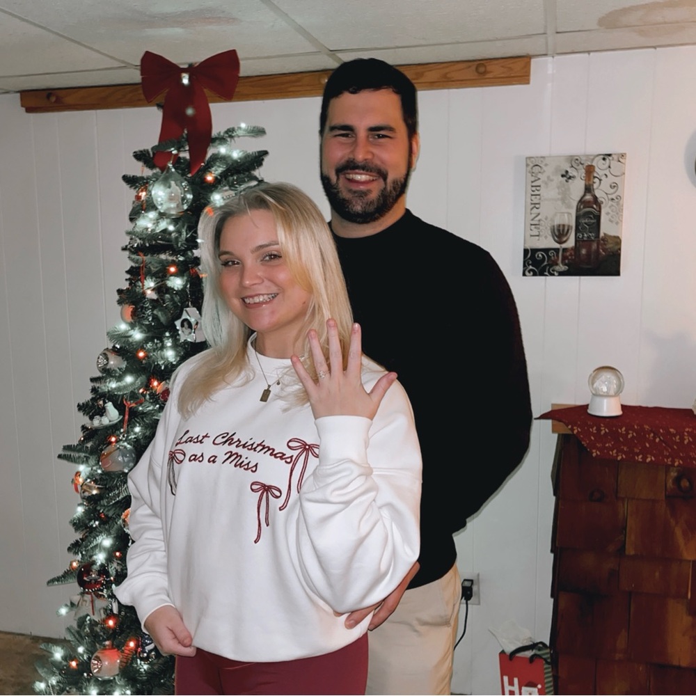 Last Christmas As A Miss Sweatshirt | Six Stories